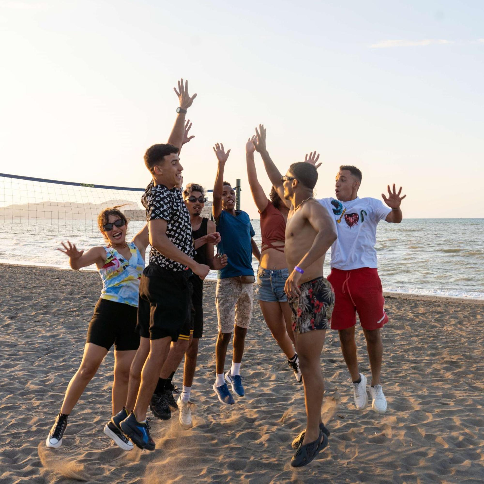 Radisson Blu Resort Al Hoceïma Kültér fotó Beach volleyball in Varvarovski, Ohrid