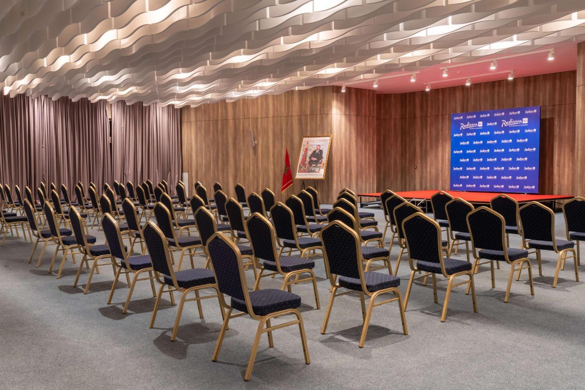 Radisson Blu Resort Al Hoceïma Kültér fotó The press conference room